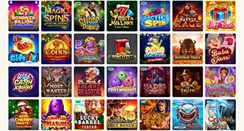 FatFruit Casino pokies lobby grid